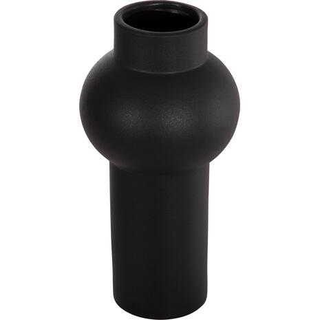 ΕΠΙΤΡΑΠΕΖΙΟ ΚΕΡΑΜΙΚΟ ΔΙΑΚΟΣΜΗΤΙΚΟ SCEPTER HM4605.02 ΜΑΥΡΟ ΜΑΤ Φ15x30Υ εκ.