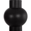 ΕΠΙΤΡΑΠΕΖΙΟ ΚΕΡΑΜΙΚΟ ΔΙΑΚΟΣΜΗΤΙΚΟ SCEPTER HM4604.02 ΜΑΥΡΟ ΜΑΤ Φ17x39Υεκ