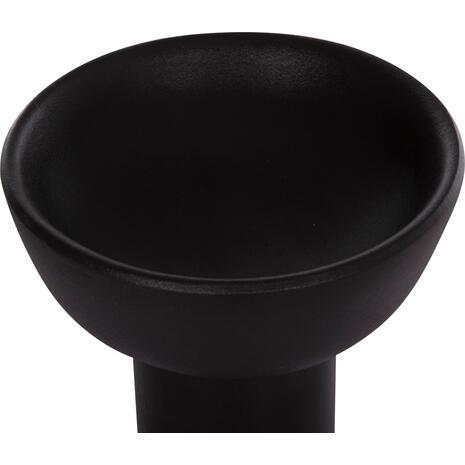 ΕΠΙΤΡΑΠΕΖΙΟ ΚΕΡΑΜΙΚΟ ΔΙΑΚΟΣΜΗΤΙΚΟ ELENDIL HM4603.02 ΜΑΥΡΟ ΜΑΤ Φ20x26.5Υεκ