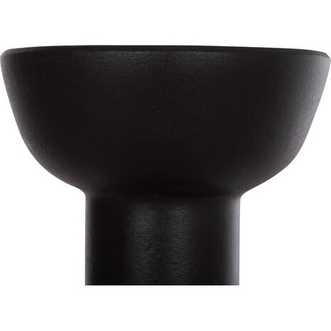 ΕΠΙΤΡΑΠΕΖΙΟ ΚΕΡΑΜΙΚΟ ΔΙΑΚΟΣΜΗΤΙΚΟ ELENDIL HM4603.02 ΜΑΥΡΟ ΜΑΤ Φ20x26.5Υεκ