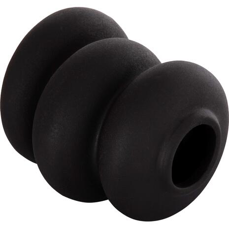 ΕΠΙΤΡΑΠΕΖΙΟ ΚΕΡΑΜΙΚΟ ΔΙΑΚΟΣΜΗΤΙΚΟ ROOK HM4628.02 ΜΑΥΡΟ ΜΑΤ Φ14x19Υεκ
