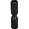 ΕΠΙΤΡΑΠΕΖΙΟ ΚΕΡΑΜΙΚΟ ΔΙΑΚΟΣΜΗΤΙΚΟ SCEPTER HM4615.02 ΜΑΥΡΟ ΜΑΤ Φ7,5x30,5Υεκ