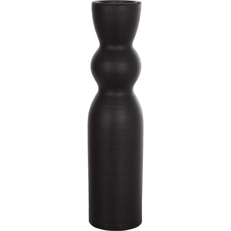 ΕΠΙΤΡΑΠΕΖΙΟ ΚΕΡΑΜΙΚΟ ΔΙΑΚΟΣΜΗΤΙΚΟ SCEPTER HM4614.02 ΜΑΥΡΟ ΜΑΤ Φ8x35Υ εκ.
