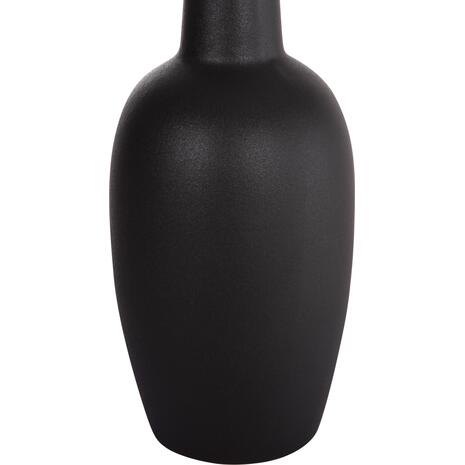 ΕΠΙΤΡΑΠΕΖΙΟ ΚΕΡΑΜΙΚΟ ΔΙΑΚΟΣΜΗΤΙΚΟ ELENDIL HM4592.02 ΜΑΥΡΟ ΜΑΤ Φ10x30Υεκ