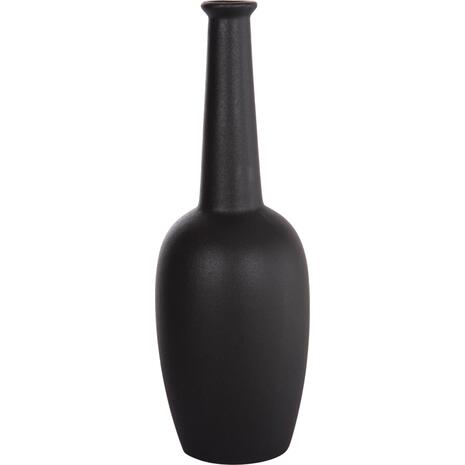 ΕΠΙΤΡΑΠΕΖΙΟ ΚΕΡΑΜΙΚΟ ΔΙΑΚΟΣΜΗΤΙΚΟ ELENDIL HM4592.02 ΜΑΥΡΟ ΜΑΤ Φ10x30Υεκ