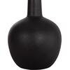 ΕΠΙΤΡΑΠΕΖΙΟ ΚΕΡΑΜΙΚΟ ΔΙΑΚΟΣΜΗΤΙΚΟ ELENDIL HM4593.02 ΜΑΥΡΟ ΜΑΤ 14,5x25Υεκ