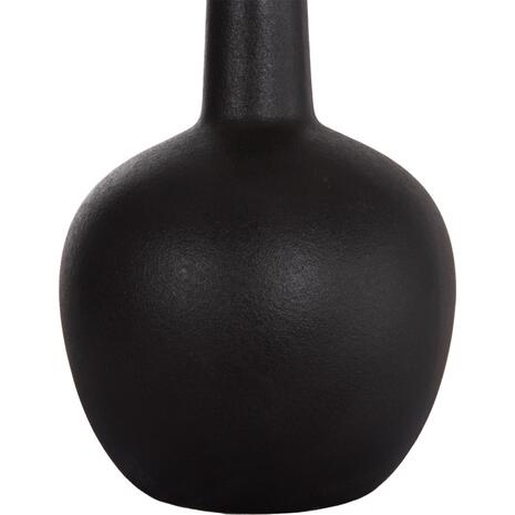 ΕΠΙΤΡΑΠΕΖΙΟ ΚΕΡΑΜΙΚΟ ΔΙΑΚΟΣΜΗΤΙΚΟ ELENDIL HM4593.02 ΜΑΥΡΟ ΜΑΤ 14,5x25Υεκ