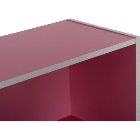 ΡΑΦΙΕΡΑ ΤΟΙΧΟΥ CUBICON HM9941.06 ΡΟΖ-ΛΕΥΚΗ ΜΕΛΑΜΙΝΗ 38,5x23,5x80Υεκ.
