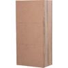 ΡΑΦΙΕΡΑ ΤΟΙΧΟΥ CUBICON HM9941.02 SONAMA OAK ΜΕΛΑΜΙΝΗ 38,5x23,5x80Υεκ.