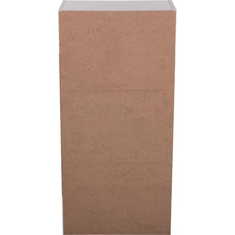 ΡΑΦΙΕΡΑ ΤΟΙΧΟΥ CUBICON HM9941.01 ΛΕΥΚΗ ΜΕΛΑΜΙΝΗ 38,5x23,5x80Υεκ.