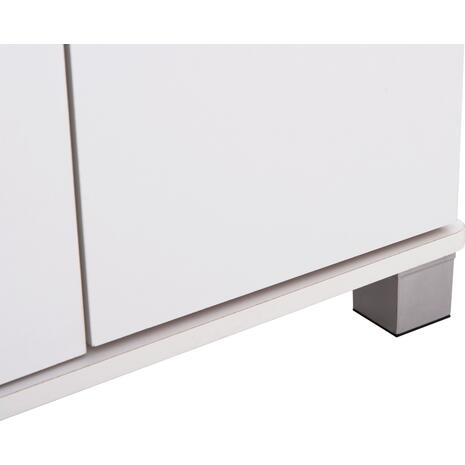 ΠΑΠΟΥΤΣΟΘΗΚΗ-ΝΤΟΥΛΑΠΑ CLUSE HM2403.03 ΜΕΛΑΜΙΝΗ ΛΕΥΚΟ ΧΡΩΜΑ 60Χ36,5Χ186,5Υεκ.