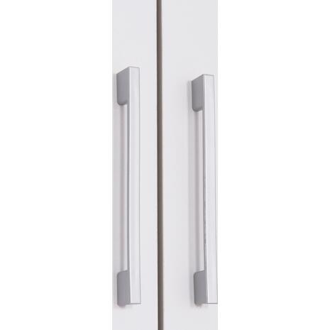 ΠΑΠΟΥΤΣΟΘΗΚΗ-ΝΤΟΥΛΑΠΑ CLUSE HM2403.03 ΜΕΛΑΜΙΝΗ ΛΕΥΚΟ ΧΡΩΜΑ 60Χ36,5Χ186,5Υεκ.