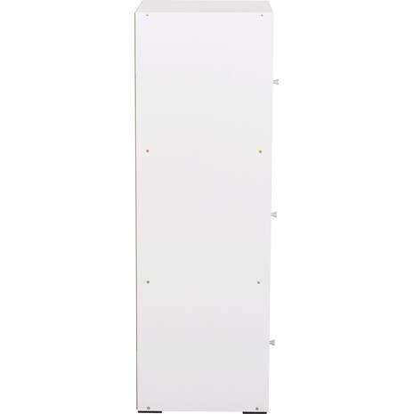 ΝΤΟΥΛΑΠΙ ΜΕ 3 ΑΠΟΘ. ΧΩΡΟΥΣ SORIANO HM9939.01 ΛΕΥΚΗ ΜΕΛΑΜΙΝΗ 40x39x119Υεκ.