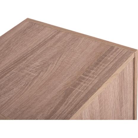 ΝΤΟΥΛΑΠΙ ΜΕ 3 ΑΠΟΘ. ΧΩΡΟΥΣ SORIANO HM9939.11 SONAMA OAK ΜΕΛΑΜΙΝΗ 40x39x119Υεκ.