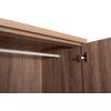 ΝΤΟΥΛΑΠΑ ΜΕ ΣΥΡΤΑΡΙΑ REINA HM2484.11 SONAMA OAK ΜΕΛΑΜΙΝΗ 80x48x183Υεκ.