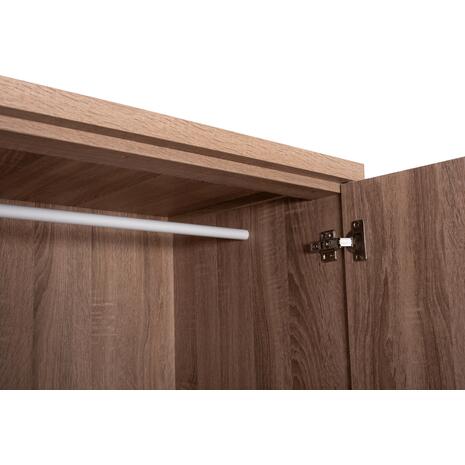 ΝΤΟΥΛΑΠΑ ΜΕ ΣΥΡΤΑΡΙΑ REINA HM2484.11 SONAMA OAK ΜΕΛΑΜΙΝΗ 80x48x183Υεκ.