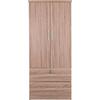 ΝΤΟΥΛΑΠΑ ΜΕ ΣΥΡΤΑΡΙΑ REINA HM2484.11 SONAMA OAK ΜΕΛΑΜΙΝΗ 80x48x183Υεκ.