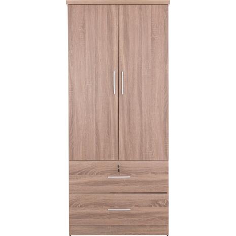 ΝΤΟΥΛΑΠΑ ΜΕ ΣΥΡΤΑΡΙΑ REINA HM2484.11 SONAMA OAK ΜΕΛΑΜΙΝΗ 80x48x183Υεκ.