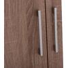ΝΤΟΥΛΑΠΑ ΜΕ ΚΑΘΡΕΦΤΗ & ΣΥΡΤΑΡΙΑ JARRY HM2485.11 SONAMA OAK ΜΕΛΑΜΙΝΗ 119x48x183Υεκ