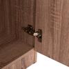 ΝΤΟΥΛΑΠΑ 3ΦΥΛΛΗ ΜΕ ΡΑΦΙΑ FUENTO HM2482.01 SONAMA OAK ΜΕΛΑΜΙΝΗ 120-116x40x123,5Υεκ.