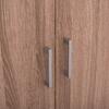 ΝΤΟΥΛΑΠΑ 3ΦΥΛΛΗ ΜΕ ΡΑΦΙΑ FUENTO HM2482.01 SONAMA OAK ΜΕΛΑΜΙΝΗ 120-116x40x123,5Υεκ.