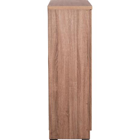 ΝΤΟΥΛΑΠΑ 3ΦΥΛΛΗ ΜΕ ΡΑΦΙΑ FUENTO HM2482.01 SONAMA OAK ΜΕΛΑΜΙΝΗ 120-116x40x123,5Υεκ.