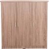 ΝΤΟΥΛΑΠΑ 3ΦΥΛΛΗ ΜΕ ΡΑΦΙΑ FUENTO HM2482.01 SONAMA OAK ΜΕΛΑΜΙΝΗ 120-116x40x123,5Υεκ.