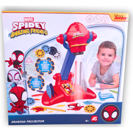 Προτζέκτορας Ζωγραφικής Spidey & His Amazing Friends