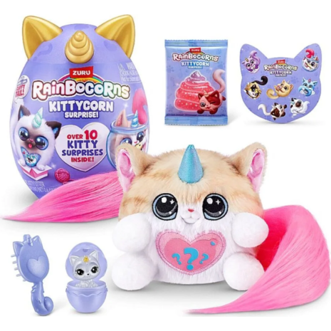 Παιχνιδολαμπάδα Αυγό Rainbocorns Kittycorn Ουρά