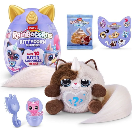 Παιχνιδολαμπάδα Αυγό Rainbocorns Kittycorn Ουρά