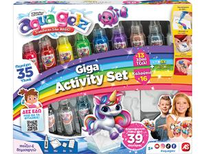 Εργαστήριο Ζουληχτές Φιγούρες Aqua Gelz Aqua Colossal Giga Activity Set