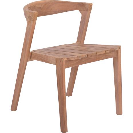 ΚΑΡΕΚΛΑ ΕΞΩΤΕΡΙΚΟΥ ΧΩΡΟΥ ORLEAN HM18130 ΞΥΛΟ TEAK-ΦΥΣΙΚΟ ΧΡΩΜΑ 49.5x58x70Υεκ.