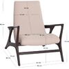 ΠΟΛΥΘΡΟΝΑ LOUNGE ARYA SM9969 ΞΥΛΟ TEAK ΣΕ ΜΑΥΡΟ-ΕΚΡΟΥ ΜΠΟΥΚΛΕ ΥΦΑΣΜΑ 92x80x86Υεκ.