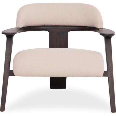 ΠΟΛΥΘΡΟΝΑ LOUNGE TRIAD SM9968 ΞΥΛΟ TEAK ΣΕ ΜΑΥΡΟ-ΕΚΡΟΥ ΥΦΑΣΜΑ 77x75,5x67Υεκ.