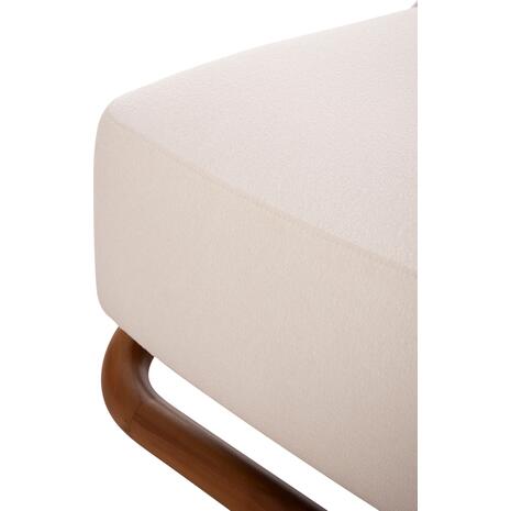 ΠΟΛΥΘΡΟΝΑ LOUNGE RAMROD SM9967 ΞΥΛΟ TEAK ΦΥΣΙΚΟ-ΕΚΡΟΥ ΜΠΟΥΚΛΕ 76x84x51-77,5Υεκ.