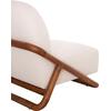 ΠΟΛΥΘΡΟΝΑ LOUNGE RAMROD SM9967 ΞΥΛΟ TEAK ΦΥΣΙΚΟ-ΕΚΡΟΥ ΜΠΟΥΚΛΕ 76x84x51-77,5Υεκ.