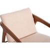 ΠΟΛΥΘΡΟΝΑ ΚΟΥΝΙΣΤΗ ROCKER SM9965 ΞΥΛΟ TEAK ΦΥΣΙΚΟ-ΥΠΟΛΕΥΚΟ ΥΦΑΣΜΑ 64x81x72Υεκ.