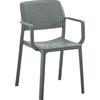 ΠΟΛΥΘΡΟΝΑ ΕΞ.ΧΩΡΟΥ COMFEE HM6102.05 DARK OLIVE GREEN ΠΟΛΥΠΡΟΠΥΛΕΝΙΟ 54x57x83Υεκ.