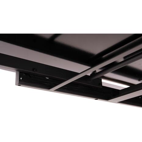 ΤΡΑΠΕΖΙ ΤΡΑΠΕΖΑΡΙΑΣ HORIZON SM18091.02 ΚΕΡΑΜΙΚΟ TOP-ΠΟΔΙΑ ΣΗΜΥΔΑ ΜΕ ΦΡΑΞΙΝΟ 180x90εκ
