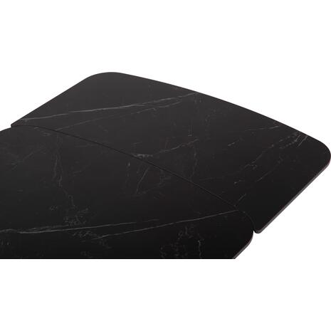 ΤΡΑΠΕΖΙ ΤΡΑΠΕΖΑΡΙΑΣ HORIZON SM18091.02 ΚΕΡΑΜΙΚΟ TOP-ΠΟΔΙΑ ΣΗΜΥΔΑ ΜΕ ΦΡΑΞΙΝΟ 180x90εκ