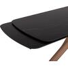 ΤΡΑΠΕΖΙ ΤΡΑΠΕΖΑΡΙΑΣ HORIZON SM18091.02 ΚΕΡΑΜΙΚΟ TOP-ΠΟΔΙΑ ΣΗΜΥΔΑ ΜΕ ΦΡΑΞΙΝΟ 180x90εκ