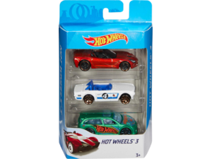 Αυτοκινητάκια Hot Wheels Σετ των 3 τεμαχίων (διάφορα σχέδια)