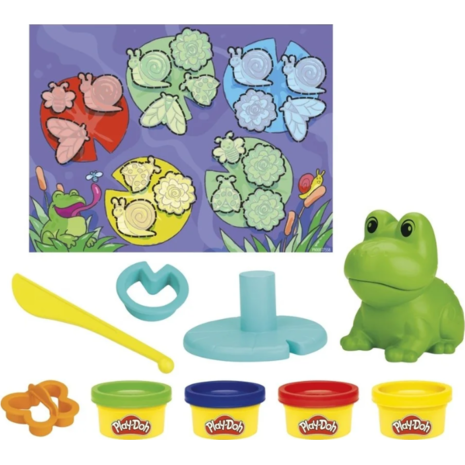 Play Doh Σετ Frog and Colors Starter Set