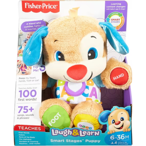 Fisher Price Εκπαιδευτικό Σκυλάκι Smart Stages
