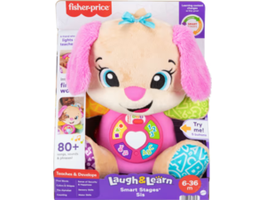 Fisher-Price Smart Stages Παίζω & Μαθαίνω Εκπαιδευτικό Σκυλάκι Ροζ