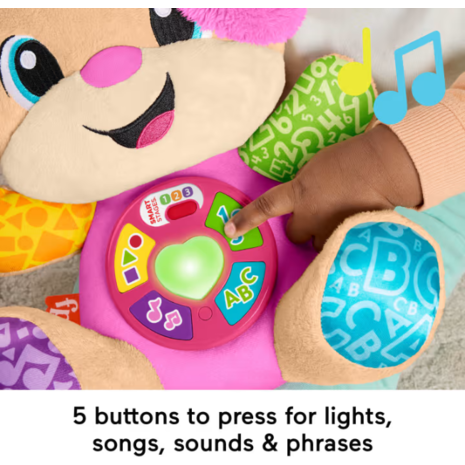 Fisher-Price Smart Stages Παίζω & Μαθαίνω Εκπαιδευτικό Σκυλάκι Ροζ