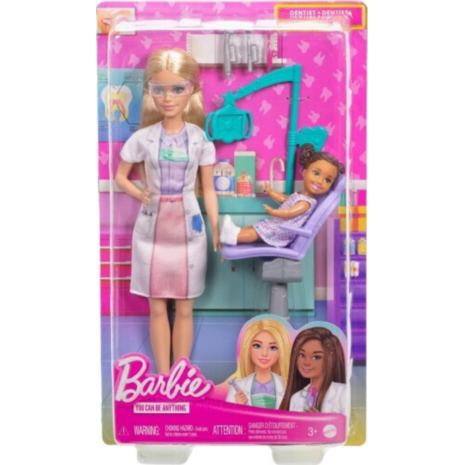 Κούκλα Barbie Οδοντίατρος 3+ Ετών