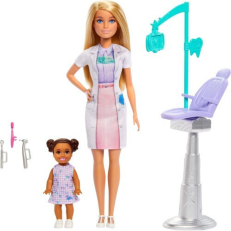 Κούκλα Barbie Οδοντίατρος 3+ Ετών