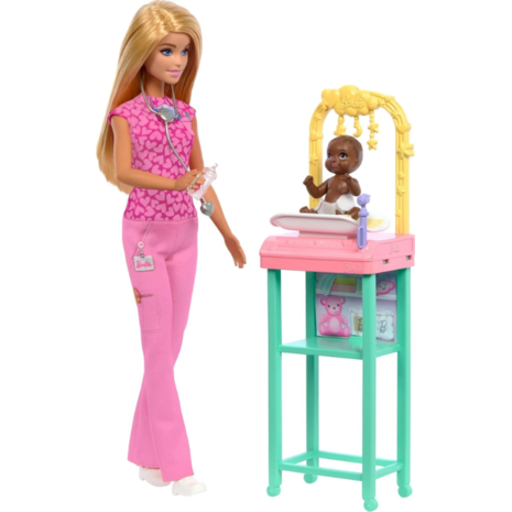 Κούκλα Barbie Παιδίατρος 3+ Ετών