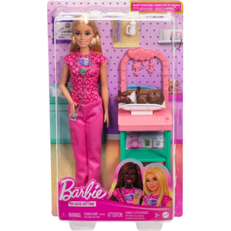 Κούκλα Barbie Παιδίατρος 3+ Ετών